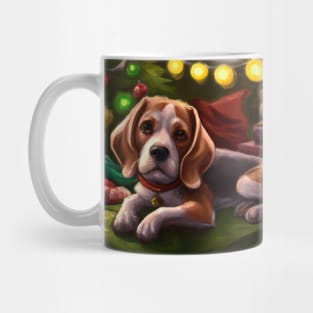 Cute Beagle Drawing Mug